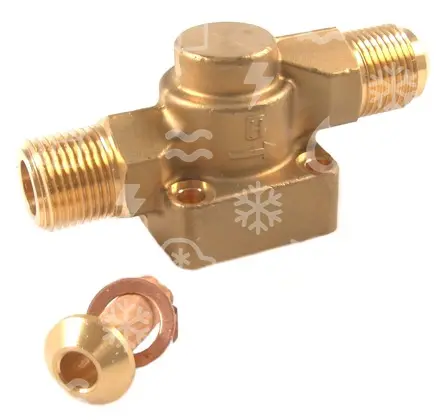tělo termostat. expanzního ventilu TMX - přímé 7/8